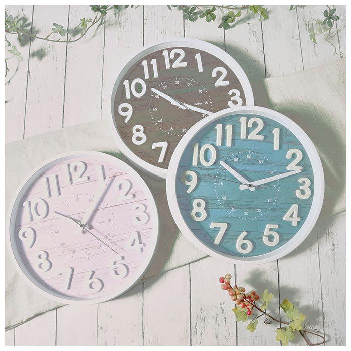 掛け時計 音がしない 通販 連続秒針 おしゃれ 壁掛け時計 かわいい 時計 壁掛け 木目調 シンプル ナチュラル リビング 子供部屋 新生活 ギフト プレゼント Mag760 Backyard Family インテリアタウン 通販 Yahoo ショッピング