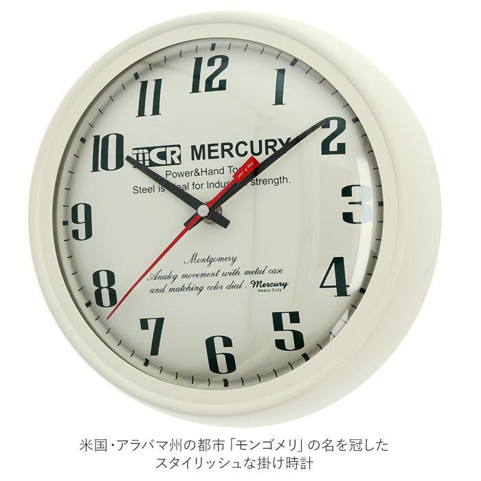 MERCURY マーキュリー 壁掛け時計 mercury 通販 雑貨 MONTGOMERY