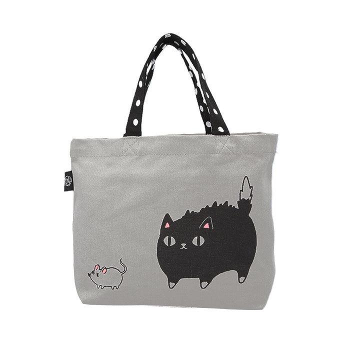 ね*】様 コヤンイサムチョン ハチワレ猫ちゃん トートバッグ&ミニ