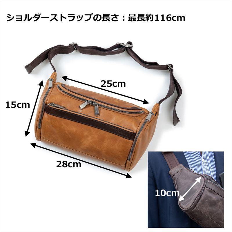 ボディバッグ 通販ボディバッグ メンズ 本革 ワンショルダー ショルダーバッグ 革 レザー 日本製 30代 40代 50代 シンプル レディース カジュアル ブランド INN_5