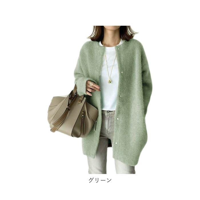 コート レディース ショート丈 通販 ウール ショートコート クルー