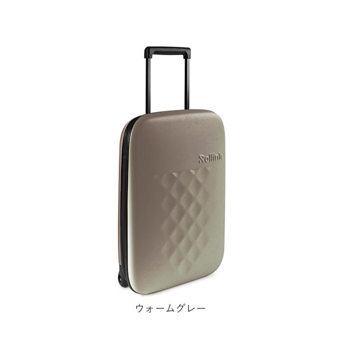 Rollink 通販Rollink ローリンク スーツケース 40L フレックス キャリーケース キャリーバッグ 機内持ち込み キャリーバック 折りたたみ 折り畳み 旅行カバン_23