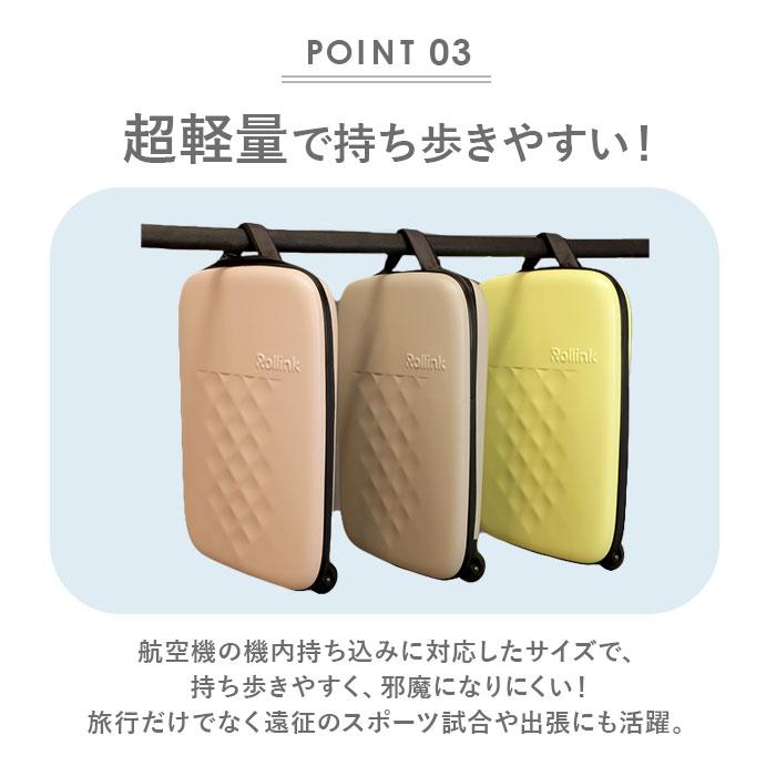 Rollink 通販Rollink ローリンク スーツケース 40L フレックス キャリーケース キャリーバッグ 機内持ち込み キャリーバック 折りたたみ 折り畳み 旅行カバン_13