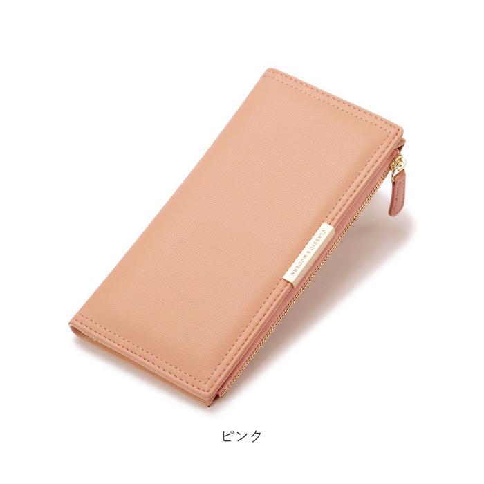 【新品】LUPO レザー　長財布 カードケース　ピンク 箱付き 新品】LUPO レザー 長財布 カードケース ピンク 箱付き