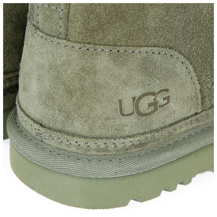 UGG ブーツ レディース かわいいブーツ メンズ ムートンブーツ レースアップ スエード 天然ウール 履きやすい 歩きやすい アグ NEUMEL｜moccasin｜18