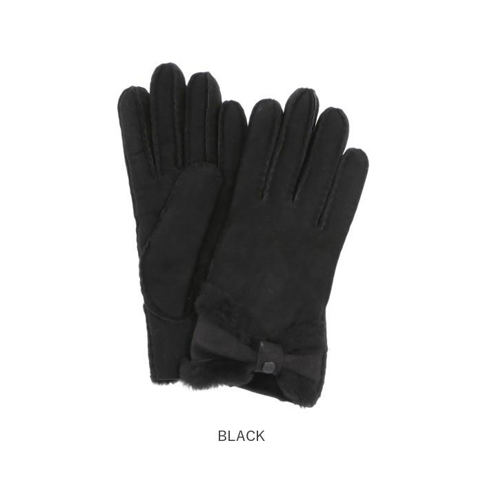 UGG（アグ） レディース 手袋 通販 ブランド SHEEPSKIN TURNED BOW