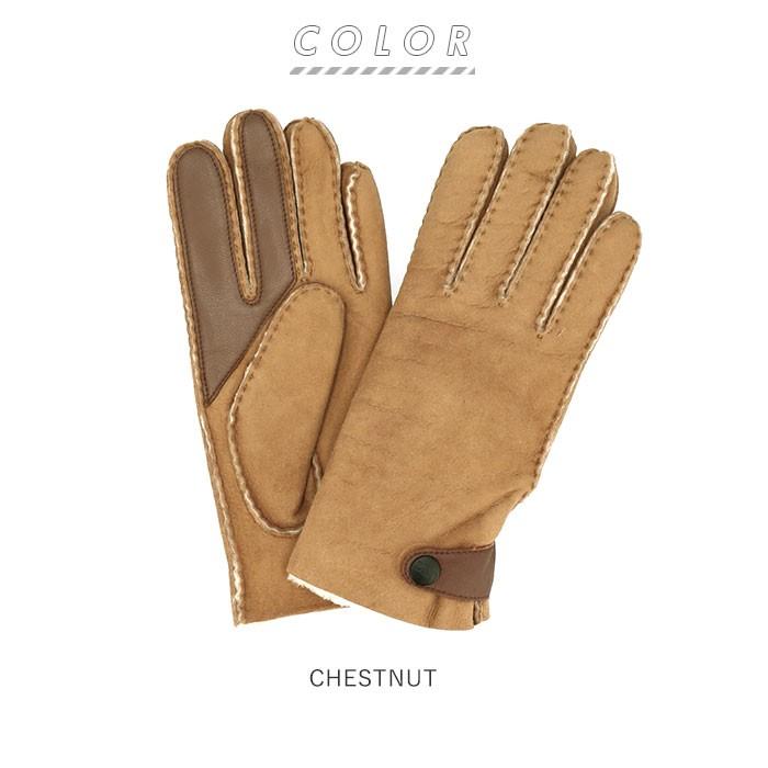 UGG（アグ） メンズ 手袋 通販 ブランド SHEEPSKIN SIDE TAB TECH GLV