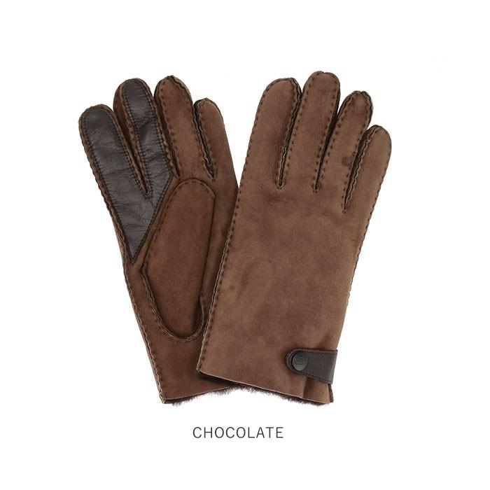 UGG（アグ） メンズ 手袋 通販 ブランド SHEEPSKIN SIDE TAB TECH GLV