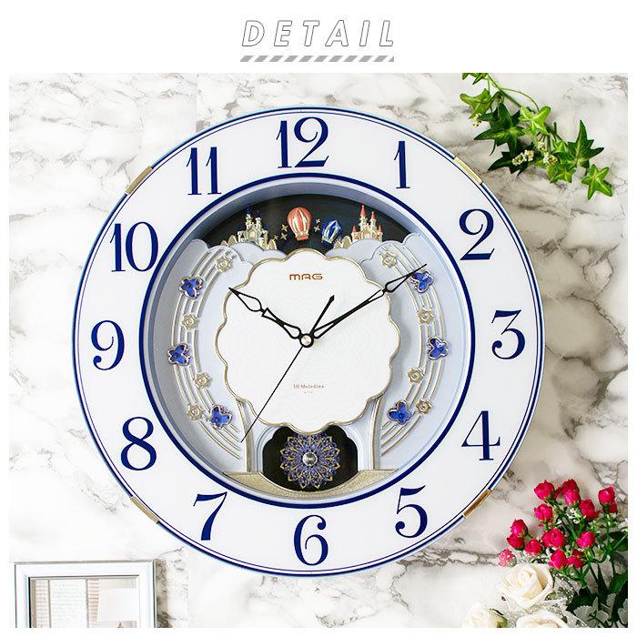 掛け時計 電波時計 通販 おしゃれ 掛時計 かけ時計 ブランド Mag 壁掛け かわいい 見やすい 大型 時報 ギフト 記念品 アナログ マグ ルネッタ W726bu Backyard Family インテリアタウン 通販 Yahoo ショッピング