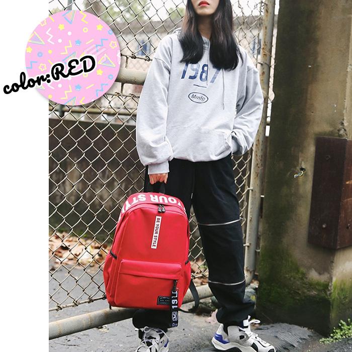 リュック 通学 女子 韓国 通販 おしゃれ 高校生 大容量 中学生 レディース ロゴ ストラップ かわいい 黒 ブラック Pc タブレット 収納 軽量 軽い 超人気高品質