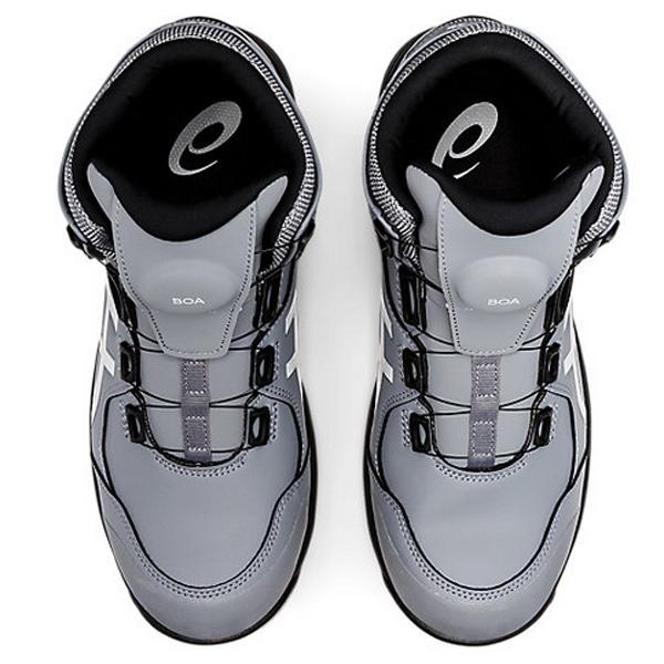 アシックス26cm PC304 BOA グレー ASICS アシックス asics 安全靴 CP304 Boa