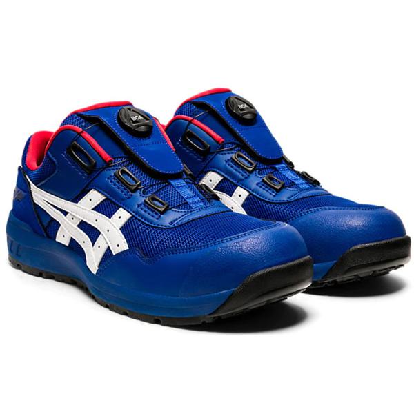 アシックス asics 安全靴 CP209 BOA 1271A029 アシックスブルーＸホワイト（400） ユニセックス　ダイヤルの画像