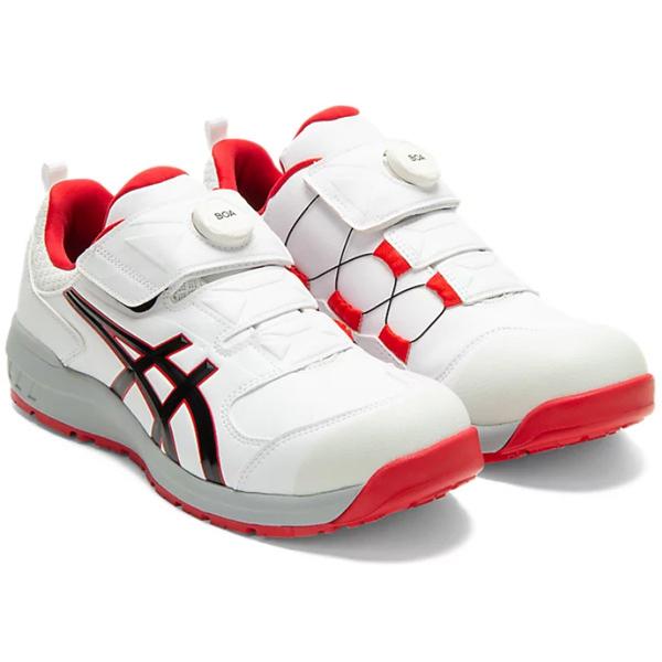 アシックス　asics　安全靴　ＣＰ３０７　Ｂｏａ　１２７３Ａ０２８　ホワイトＸクラシックレッド（１００）｜mocchi｜11