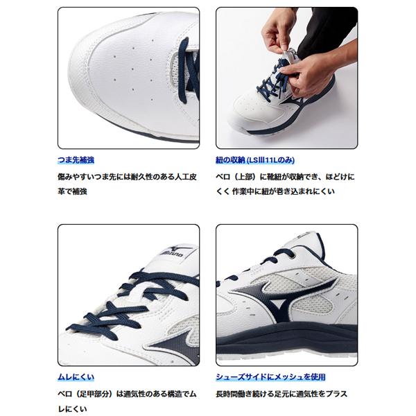 MIZUNO（ミズノ） 安全靴 F1GA2600 MIZUNO オールマイティ ローカット