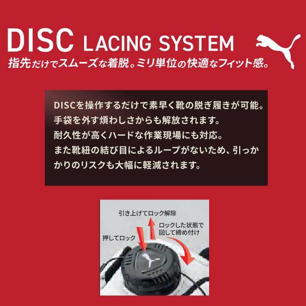 PUMA（プーマ） 安全靴 JAPAN ATHLETIC スプリント2.1 DISC ロー