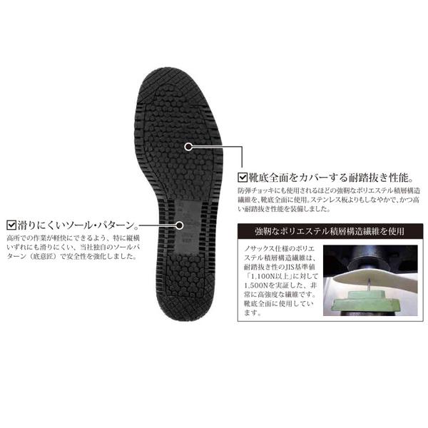 鍛冶鳶 KT207 耐熱 安全靴 ノサックス かじとび NOSACKS 溶接用 高所