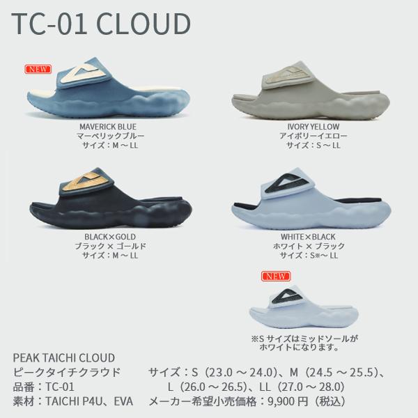 PEAK リカバリーサンダル ＴＣ-０１ 厚底 クッション ピーク タイチ クラウド ソフトサンダル 男女兼用　TC-01 ユニセックス 爆買 |  | 06