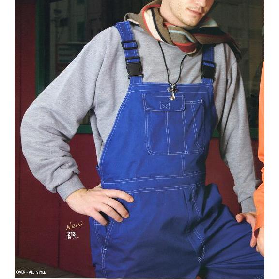 KURE KR213 サロペット ユニセックス S-LL オーバーオール ダンス