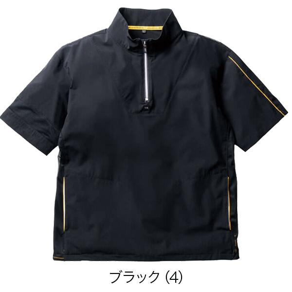 SOWA（ソーワ） 桑和 半袖Tシャツ ハーフジップ 0375-64 胸ポケット