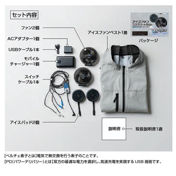 SOWA（ソーワ） 桑和 14109 アイスファンセット 6L ペルチェと空調