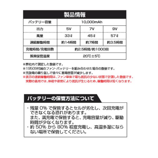 SOWA（ソーワ） 桑和 19509 EF コンプリートセット 空調ウェアセット