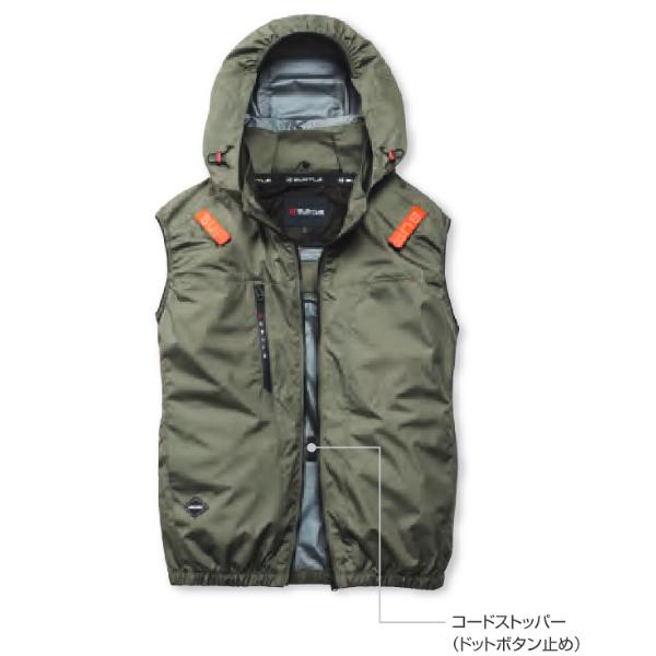 BURTLE（バートル） BURTLE AC2094HB エアクラフト ACベスト（ユニ