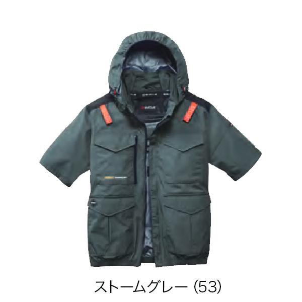 BURTLE（バートル） エアクラフト AC2106 AC 半袖ブルゾン(ユニ