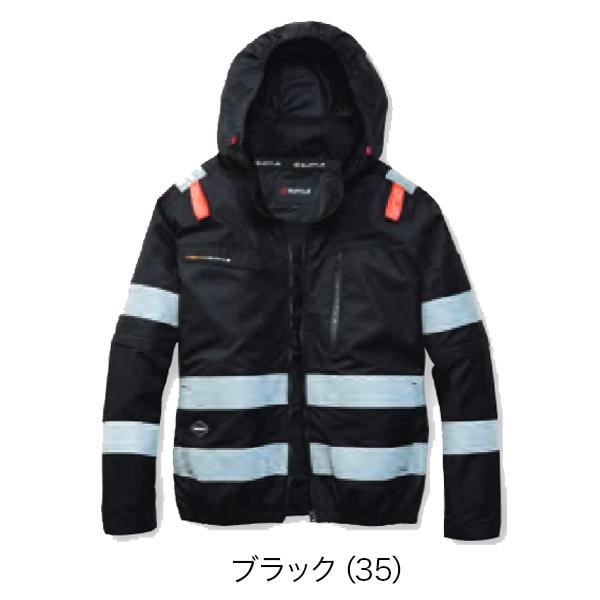 【3点】新作　AC2111アーム2WAYジャケット（ブラック/XL）＋FBセット BURTLE（バートル） BURTLE AC2111 エアクラフト AC2WAYブルゾン 服