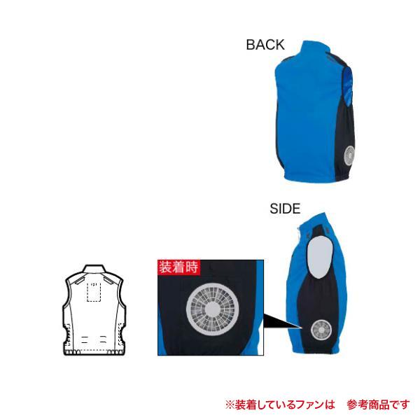 ジーベック（XEBEC） 空調服XE98028制電ベスト（ジーベック）と19308