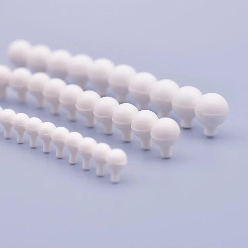 直径6.5mm 100個入り 樹木 ミニ 都市 模型 ジオラマ ミニチュア 白 | 