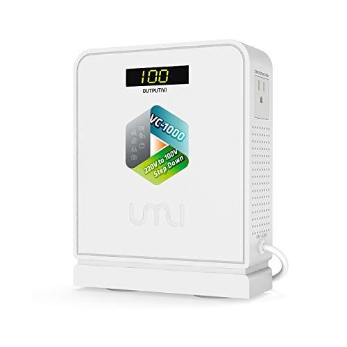 UMI VC-2500 ステップダウン変圧器 コンセント注意 UMI 海外旅行用変圧器 降圧専用 ダウントランス 降圧トランス 降圧器
