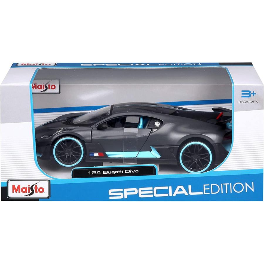 マイスト 1/24 ブガッティ シロン ディーボ Maisto 1/24 Bugatti Chiron Divo レース スポーツカー ダイキャストカ｜mochii0055｜07