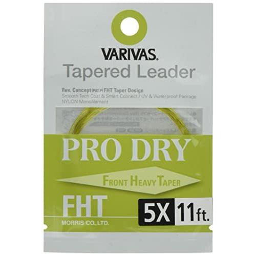 VARIVAS(バリバス) ハリス テーパードリーダー プロドライ FHT 11ft 5X