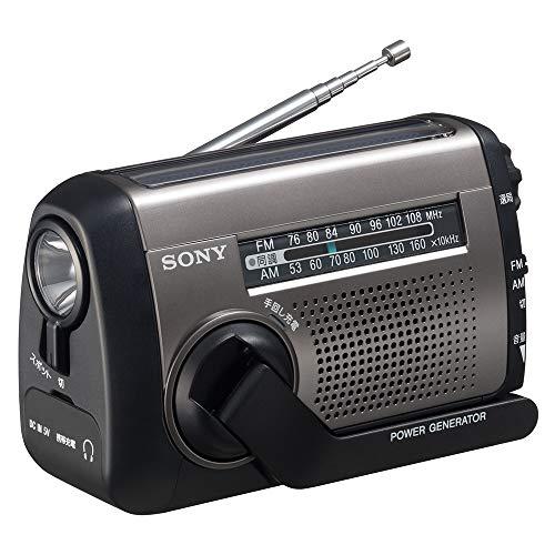 ソニー ポータブルラジオ ICF-B99 : FM/AM/ワイドFM対応 手回し充電