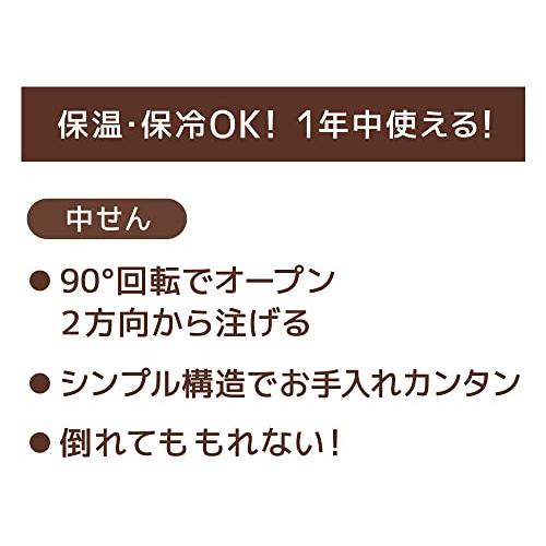 サーモス ステンレスポット お茶パック入れ付き 1L ホワイト TTD-1000 WH｜mochii0055｜07