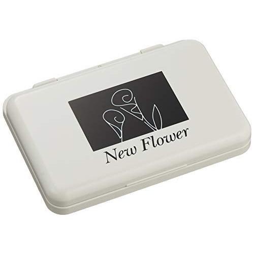 新朝日 スタンプ台 SACOS ニューフラワー 中形 NFS-2D 黒 : mochi