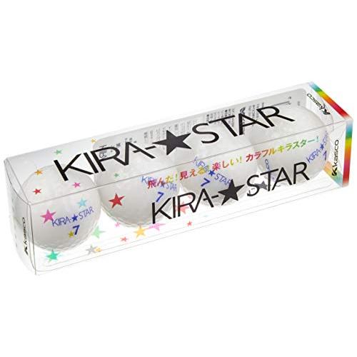 キャスコ(Kasco) ゴルフボール KIRA STAR2 キラスター2N ホワイト ダース｜mochii0055｜02