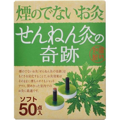 煙のでないお灸 せんねん灸の奇跡 ソフト 50点入｜mochii0055｜03