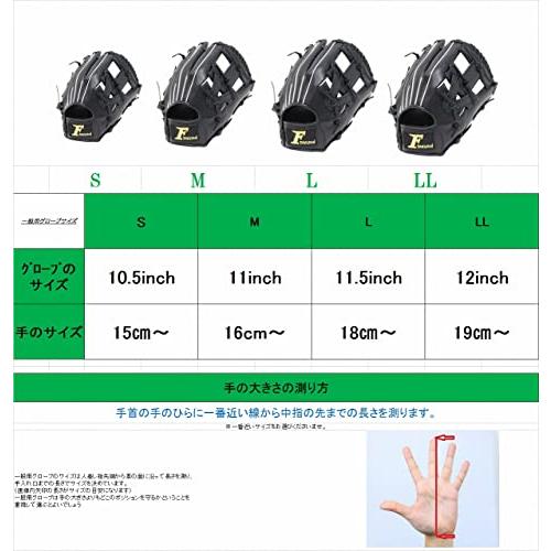 ファルコン 一般用軟式グラブLH(右投げ) FG-5713 レッド S｜mochii0055｜08