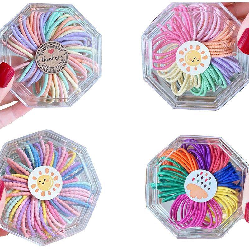 送料無料 新品 Oujyo ヘアゴム こども大人 髪ゴム女の子 カラフル 0本 セット かみかざり ヘアゴムお団子 小学生ヘアアクセサリーおしゃれ キッ その他ファッション小物 Www We Job Com