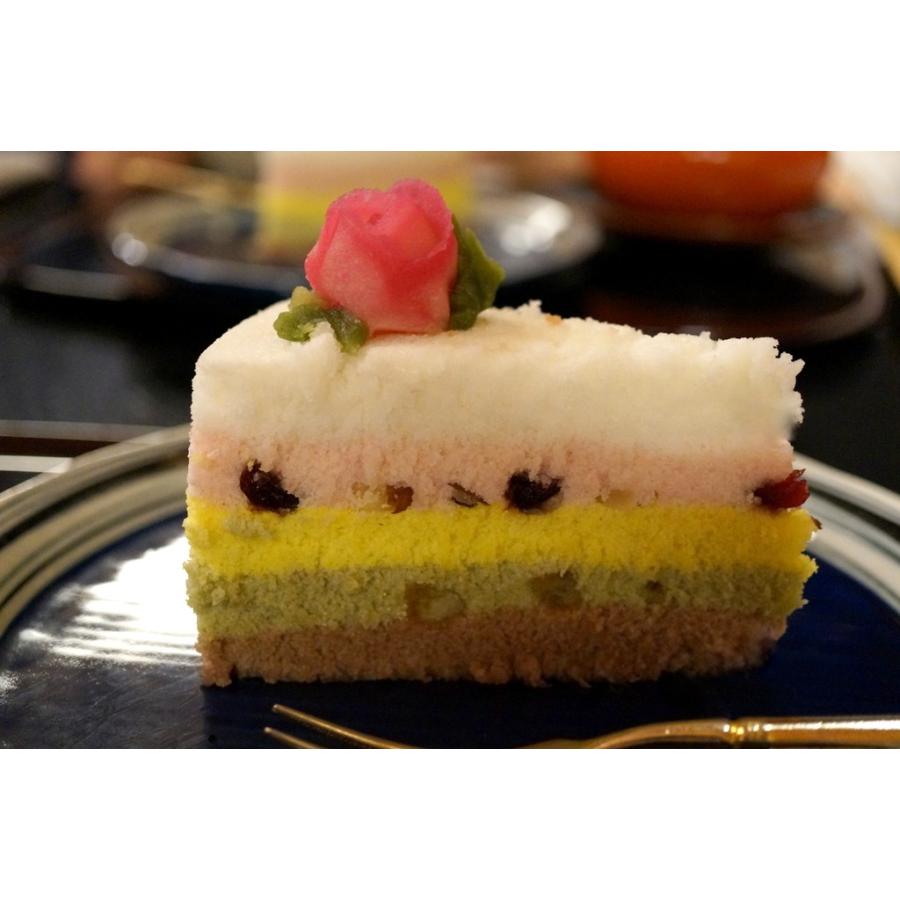ムジゲ餅ケーキ（5色）2段ムジゲトク－虹色のお餅 : 韓国＊スイーツ