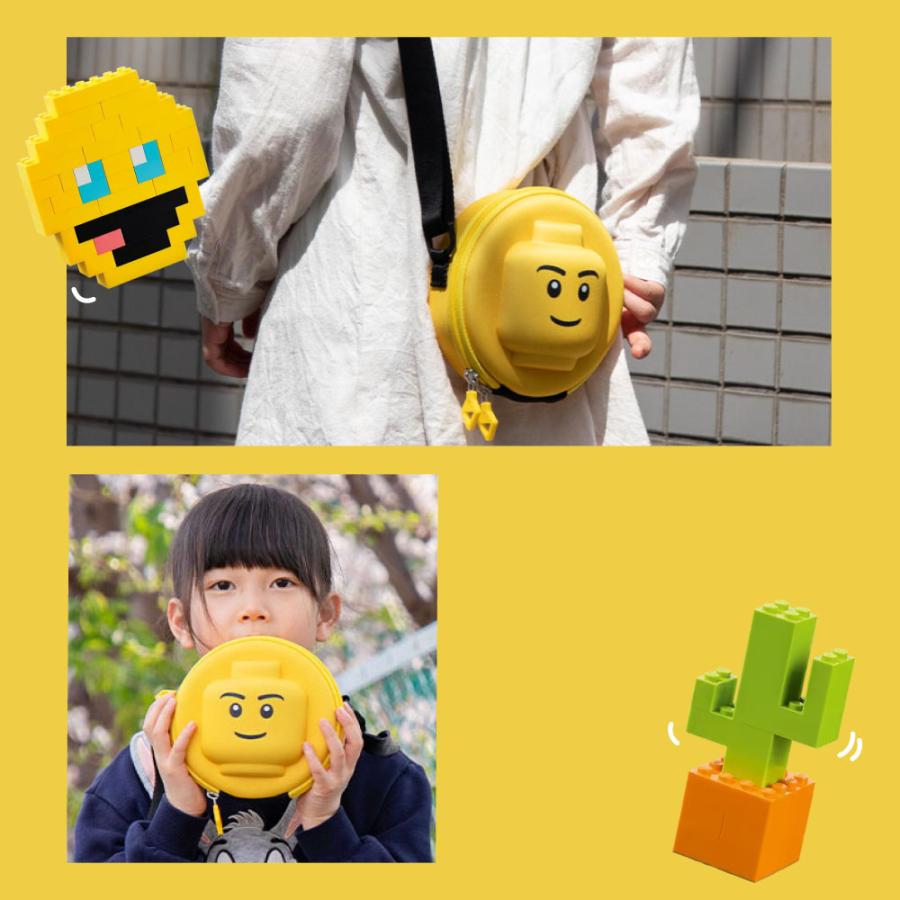 ミニフィグ ショルダーバッグ キッズ バッグ カバン LEGO レゴ ミニフィグ ブロック 通園 フィグ ポシェット お散歩バッグ お出かけ 保育園 幼稚園 lego20187｜mochizukistore｜07