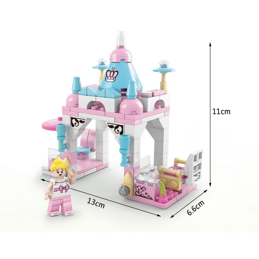8612-1 プリンセス城 レゴ ブロック 互換 キット LEGO　互換品 シティ 知育玩具 プレゼント ミニフィグ |  | 03