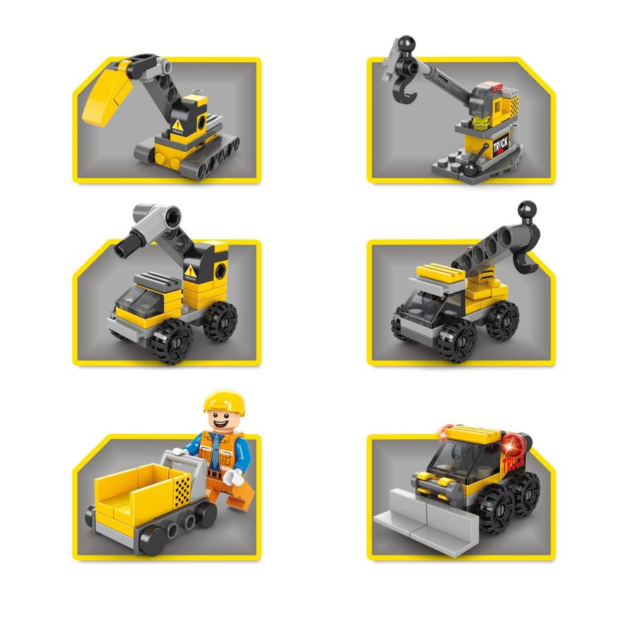 8612-2 クレーン車 レゴ ブロック 互換 キット LEGO　互換品 シティ 知育玩具 プレゼント ミニフィグ |  | 04