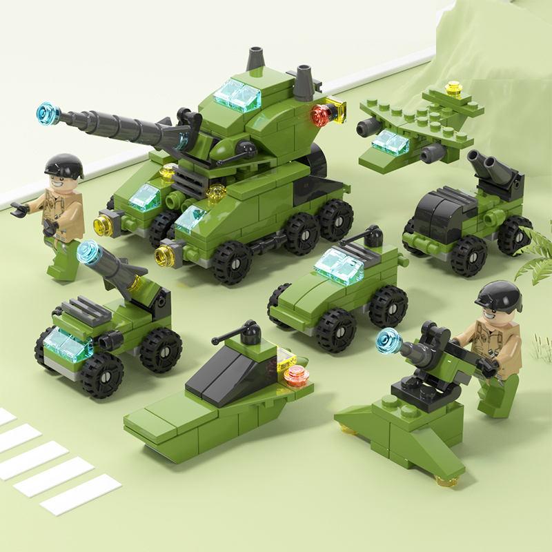 8612-5 ミリタリー戦車 レゴ ブロック 互換 キット LEGO　互換品 シティ 知育玩具 プレゼント ミニフィグ |  | 02