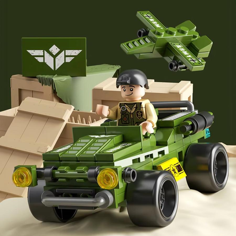 8732-2 オフロード車  レゴ ブロック 互換 キット LEGO　互換品 シティ 知育玩具 プレゼント ミニフィグ | 