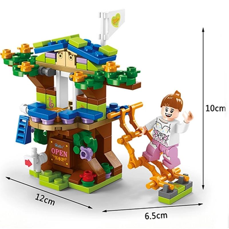 8732-3 ツリーハウス レゴ ブロック 互換 キット LEGO　互換品 シティ 知育玩具 プレゼント ミニフィグ |  | 03