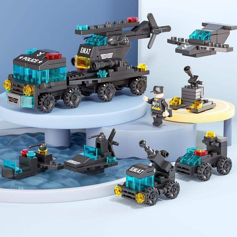 8732-7 SWAT（スワット） レゴ ブロック 互換 キット LEGO　互換品 シティ 知育玩具 プレゼント ミニフィグ |  | 02