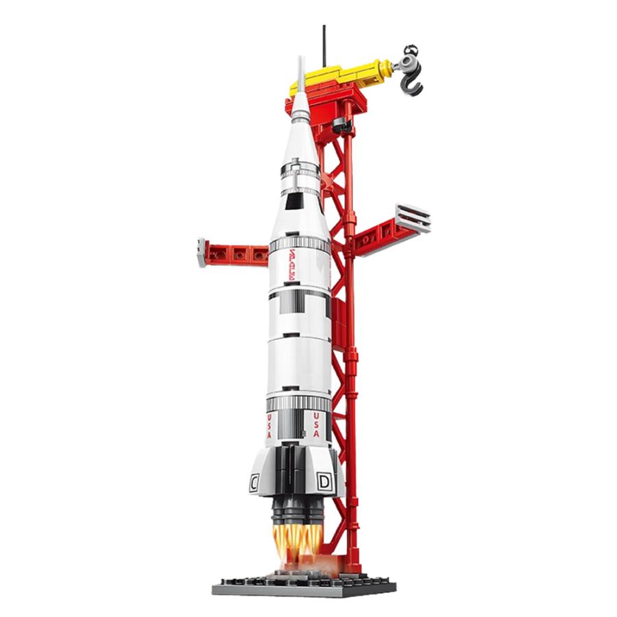 8883 アメリカ宇宙探査ロケット レゴ ブロック 互換 キット LEGO 互換品 シティ クリエーター ミニフィグ |  | 01