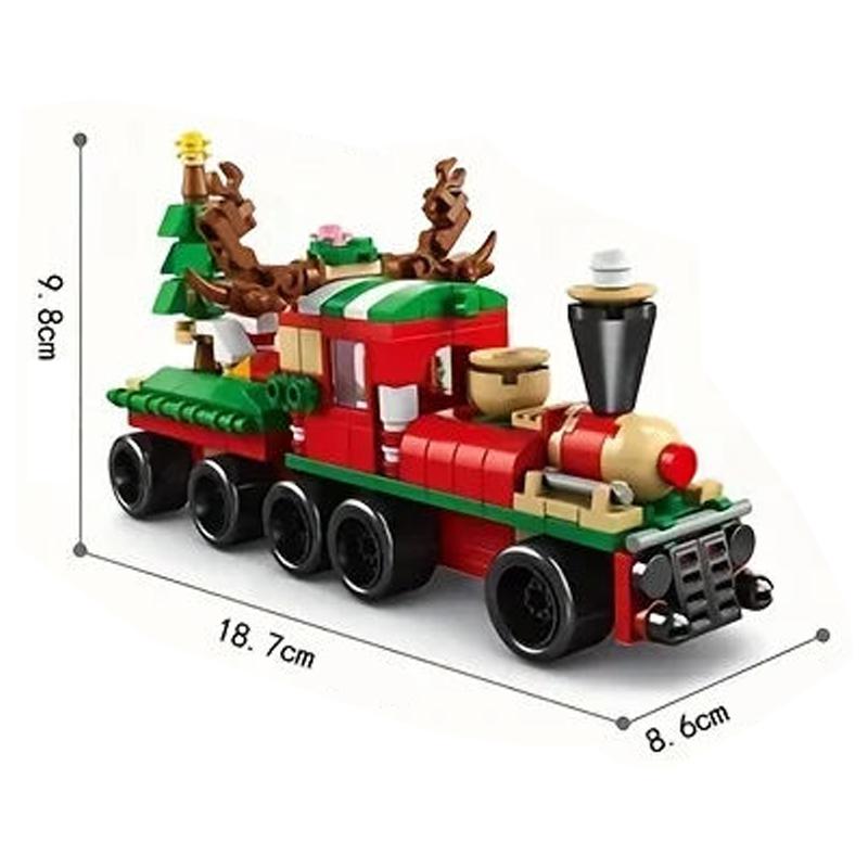 8967-1 クリスマス機関車 レゴ ブロック 互換 キット LEGO　互換品 シティ 知育玩具 プレゼント ミニフィグ |  | 02